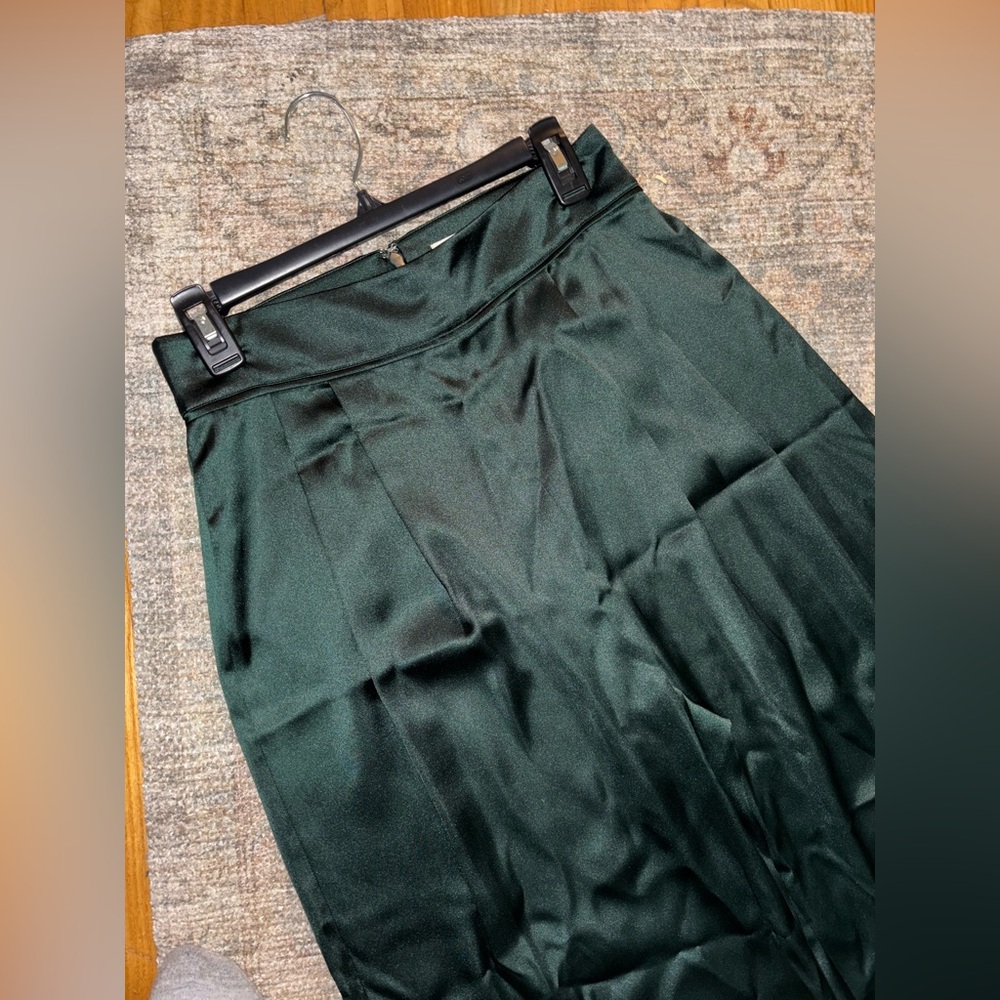 NWT Satin Wide Leg pants